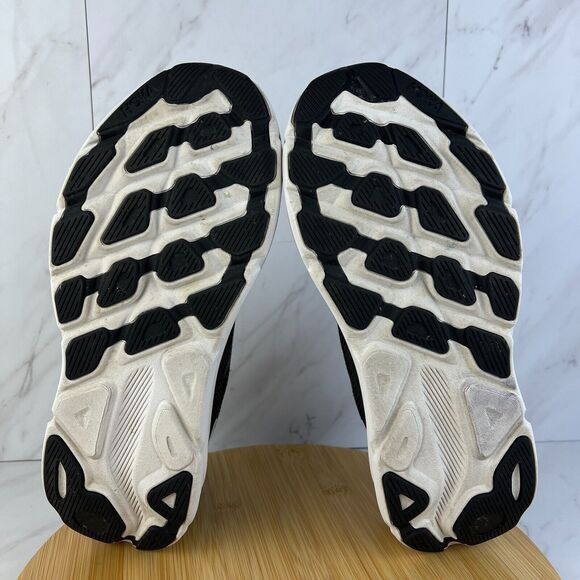 Hoka One One Clifton 9 Mens Size 12 Black Athletic Running Sneakers Shoe 1127895 - Picture 6 of 8